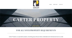 Desktop Screenshot of carterproperty.com.au